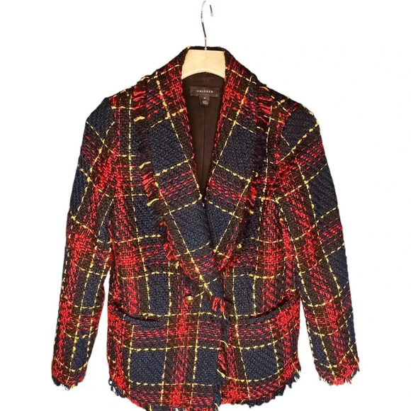 Halogen Shawl Collar Tweed Blazer - Picture 4 of 14